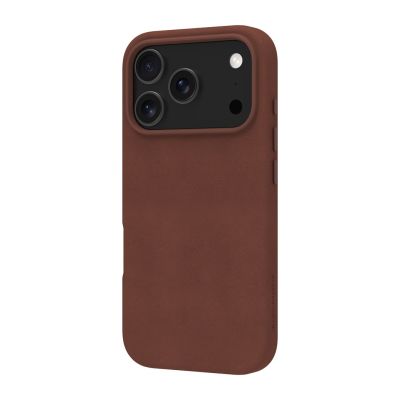7. dbramante 1928 Roskilde MS - leather case for iPhone 17 Pro compatible with MagSafe (dark tan)