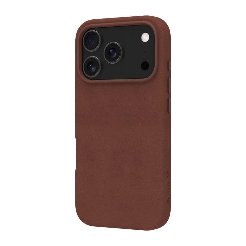 7. dbramante 1928 Roskilde MS - leather case for iPhone 17 Pro compatible with MagSafe (dark tan)