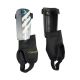 adidas F50 Match Kids' Soccer Shin Guards Gray and Black KE5206