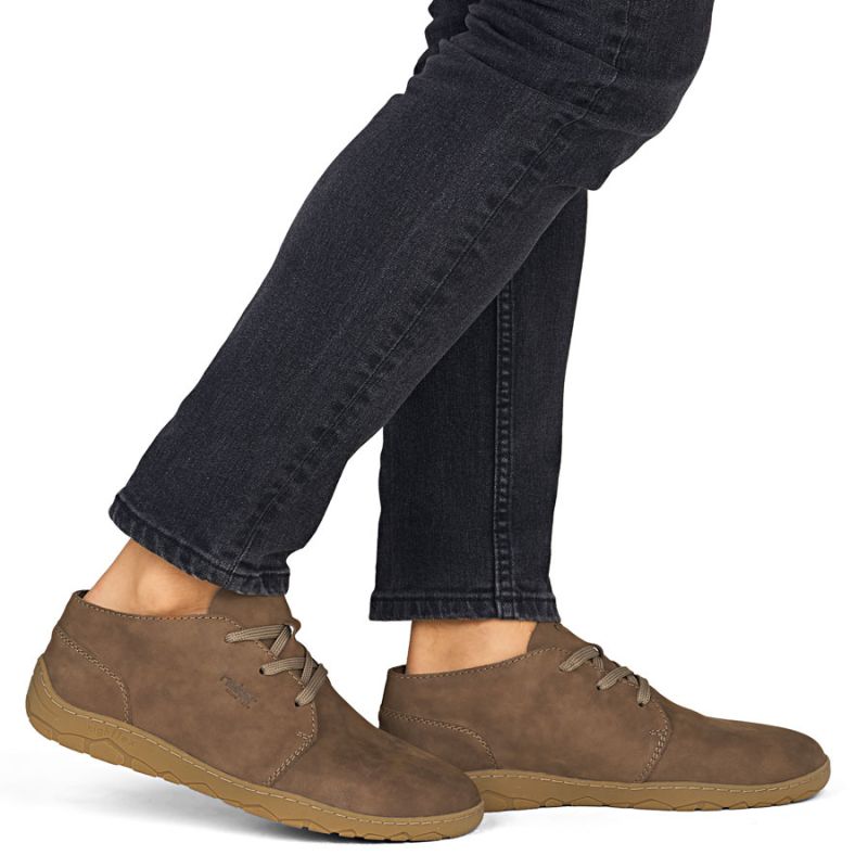 5. Rieker 08301-24 men's brown leather shoes