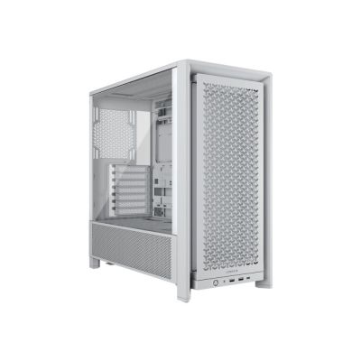 3. CORSAIR Geh Midi FRAME 4000D Mid-Tower Case, White
