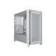 3. CORSAIR Geh Midi FRAME 4000D Mid-Tower Case, White