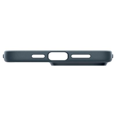 13. Spigen Thin Fit iPhone 15 Pro Max Case - Black Metal