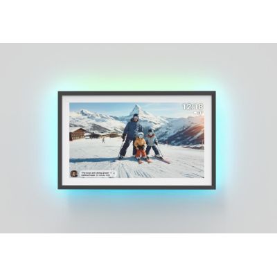 3. Denver PFF-1081 photo frame with FRAMEO with backlight, black