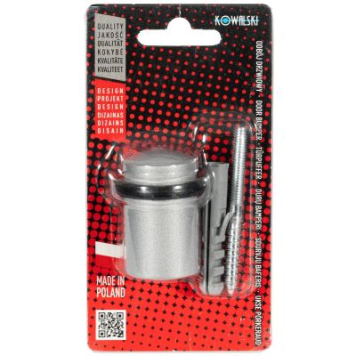 7. 27/46 mm Satin Stainless Steel Door Stopper KOWALSKI