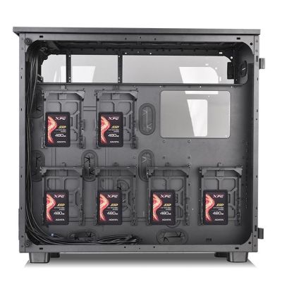 24. Thermaltake View 91 RGB TG CA-1I9-00F1WN-00 Case (ATX, Extended ATX, Micro ATX, Mini ITX, XL-ATX; Black)