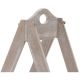 33. FOLDABLE WOODEN FLOWER STAND 3 SHELVES
