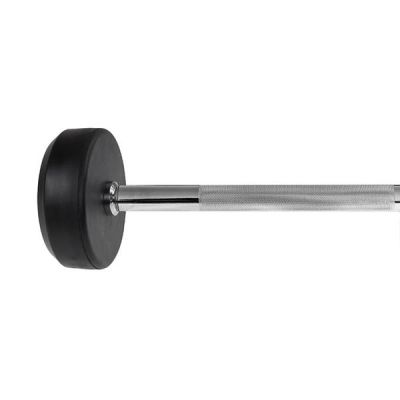 35. Rubber-coated fixed barbell/bar HMS 40 kg GSG-40 