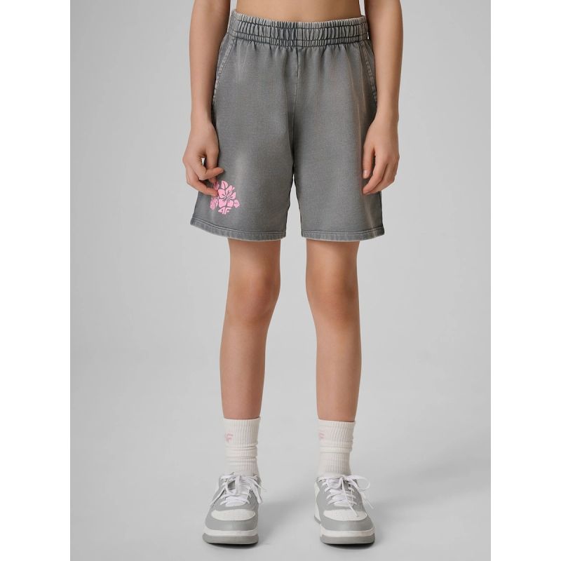 5. Girls' sweatpants 4F 4FJRSS26TSHOF0925-25S
