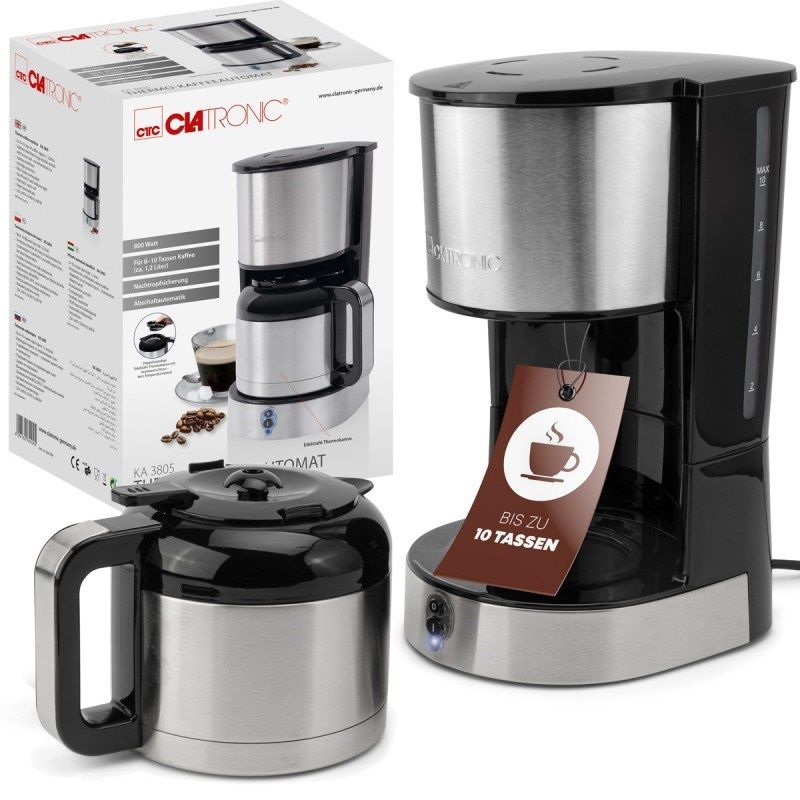 2. CLATRONIC KA 3805 drip coffee maker