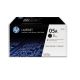 9. HP Original 05A LaserJet Black Toner Cartridge Dual Pack