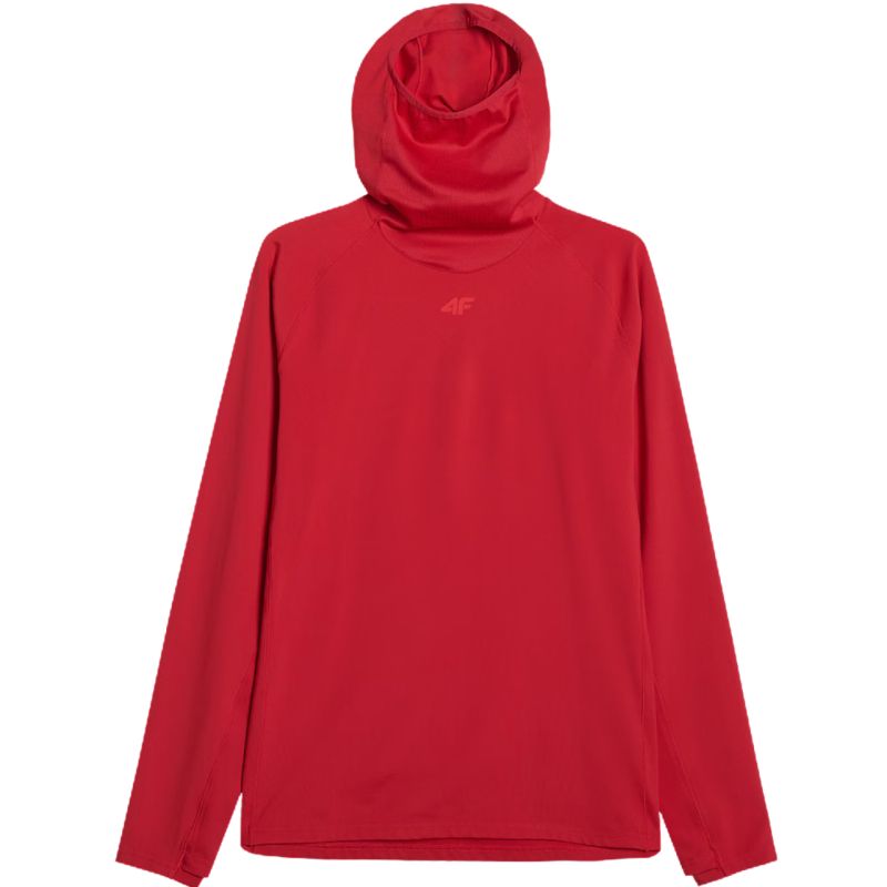 9. Men's thermal sweatshirt 4F M100 dark red 4FWAW25UBRUM100 61S