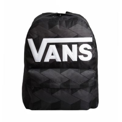 Vans Old Skool Drop V 22 L Black/Asphalt Urban School Backpack - VN000H4ZKOU1