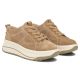 4. Beige leather platform sneakers Filippo DP7959
