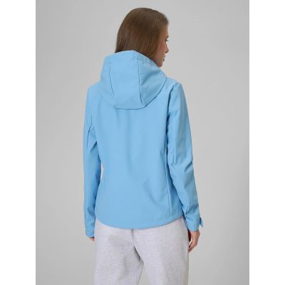 2. Women's windproof softshell jacket 5000 membrane 4F 4FRSS26TSOFF627-33S