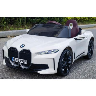 11. BATTERY-POWERED CAR LICENSE BMW i4 WHITE