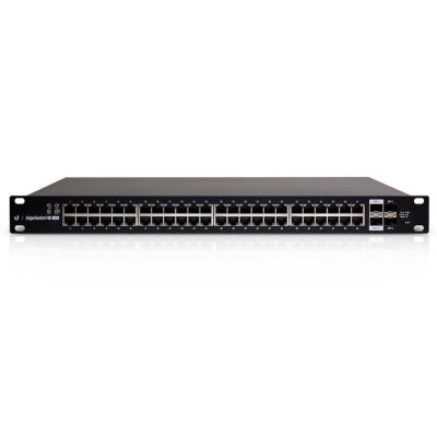 3. Switch Ubiquiti EdgeSwitch 48 PoE (500W) 52p PoE (PoE+: 48;) 436W Managed Gigabit/10G
