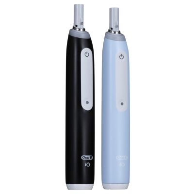 3. Braun Oral-B iO 3 Electric Toothbrush DUO BLACK & BLUE Set