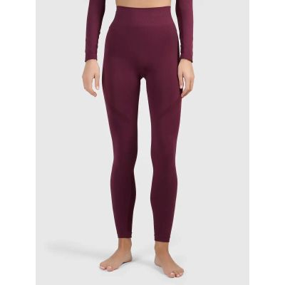 7. Seamless thermal ski base layer with quick-drying finish – women’s 4F leggings 4FWAW26USEAF325-60S