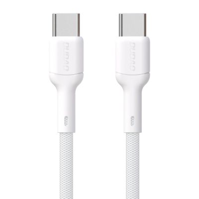 Dudao L9C 65W USB-C - USB-C Cable 1m - White