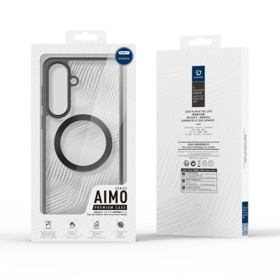10. Dux Ducis Aimo Mag Case for Samsung S26 Plus Compatible with MagSafe - Black