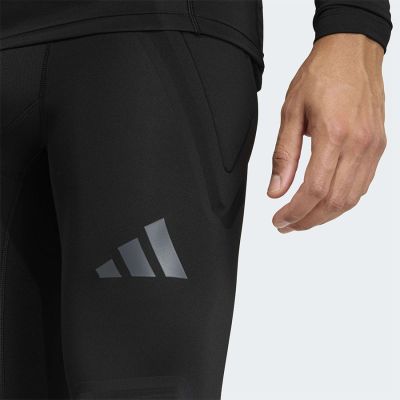 4. adidas Padded Goalkeeper Baselayer Long Leggings for Men, Black JZ9224