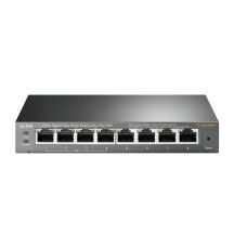 TP-Link TL-SG108PE Managed L2 Gigabit Ethernet (10/100/1000) PoE Support Black