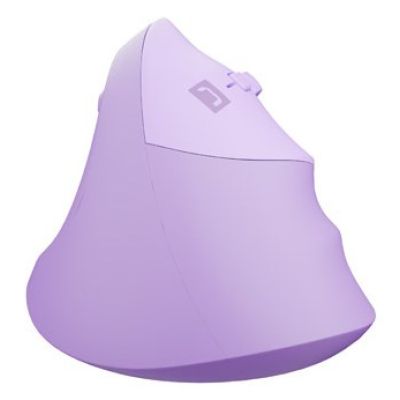 4. NATEC CRAKE 2 VERTICAL MOUSE WIRELESS 2400DPI BLUETOOTH 5.2 + 2.4GHZ PURE LAVENDER