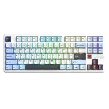 gasket F87Pro V2 Glacier Blue Star Vector switch RGB AULA keyboard