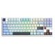 gasket F87Pro V2 Glacier Blue Star Vector switch RGB AULA keyboard