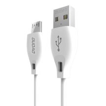 Dudao L4M USB-A - MicroUSB 2.4 A Cable 1m - White