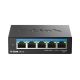 5. D-Link 5-Port Multi-Gigabit 2.5G Desktop Switch - Unmanaged - L2 - 2.5G Ethernet (100/1000/2500)