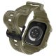 9. Spigen Rugged Armor Pro Strap for Apple Watch 46mm - Green
