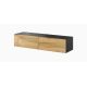 TV cabinet VIGO '140' 30/140/40 black/wotan oak