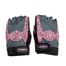 Gloves for the gym Pink / Gray W HMS RST03 rM