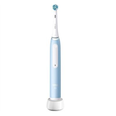 2. Oral-B Braun iO Series 3N Adult Vibrating Toothbrush Light Blue, White