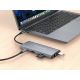 4. Conceptronic DONN06G Wired Docking Station USB 3.2 Gen 1 (3.1 Gen 1) Type-C Gray