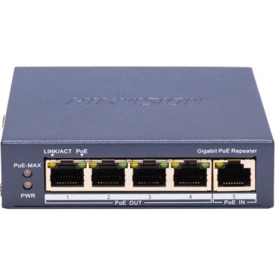Hikvision DS-3E0505P-E/R PoE repeater