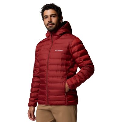 2. Columbia Lake 22 II Down Hooded Jacket 2086294632 Red L