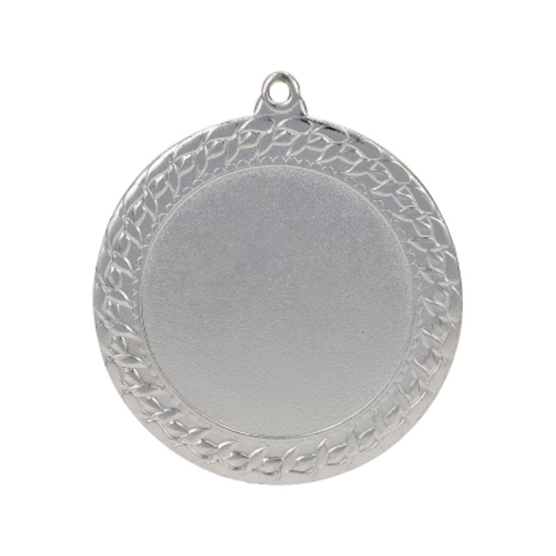 4. Silver medal with space for a 50 mm emblem - steel medal
