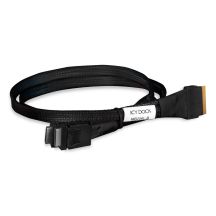 ICY Dock MB206L-B internal SAS cable - 8i Slim SAS (SFF-8654) (M) to 4i OCuLink (SFF-8611) - 50cm - for ToughArmor MB699VP-B V2, MB699VP-B V3, MB720MK-B V2, MB852M2PO-B