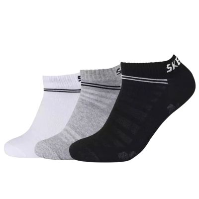Skechers 3PPK Mesh Ventilation Socks SK43022-9996 White 35-38