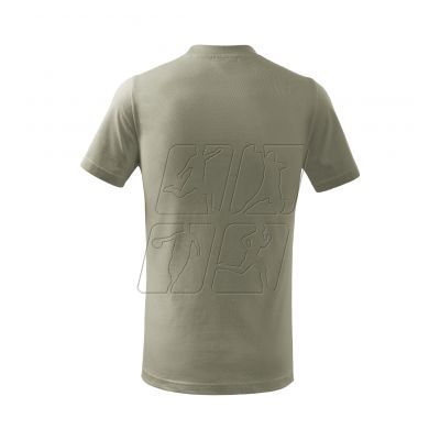 2. Basic T-shirt Malfini Jr MLI-13828 light khaki