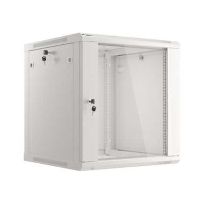 16. Lanberg WF01-6612-10S 12U Rack Wall-mounted Cabinet Gray
