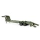 5. Amewi Ural B36 6WD Military Truck with Lowbed Trailer 1:16 RTR Green