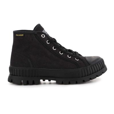 7. Palladium Pallashock Mid OG Black/Black U shoes 76681-008-M