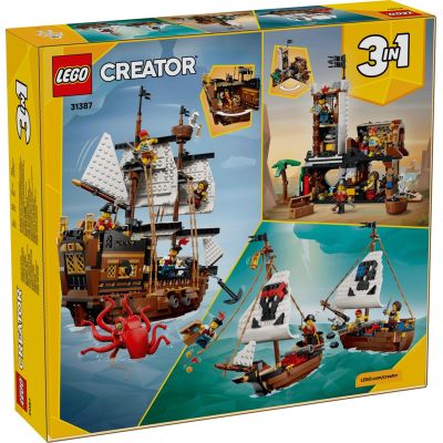 2. LEGO Creator 3in1 31387 - Legendary Pirate Ship