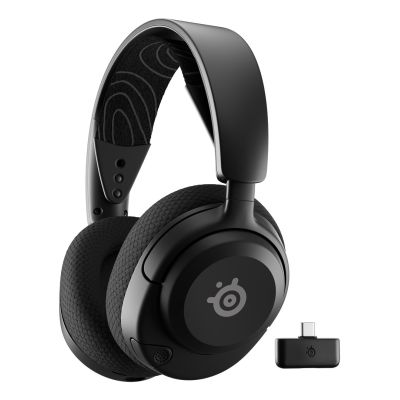9. SteelSeries Series | Gaming Headset | Arctis Nova 5 | Bluetooth | On-ear | Microphone | Noise Cancelling | Wireless | Black