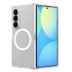 2. Spigen AirSkin MagFit Case for Samsung Galaxy Z Fold 8 Ultra - Clear and White
