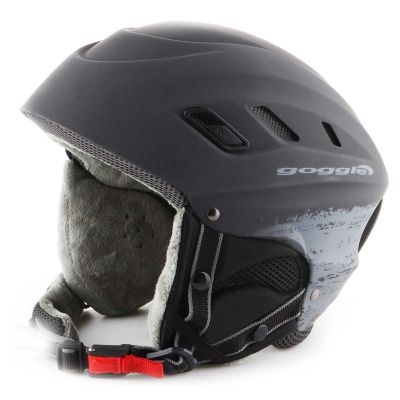 2. Ski Helmet Goggle Dark Grey Matt S200-4